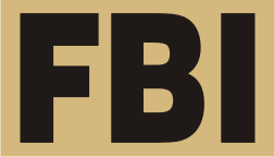 TAN ON BLACK FBI